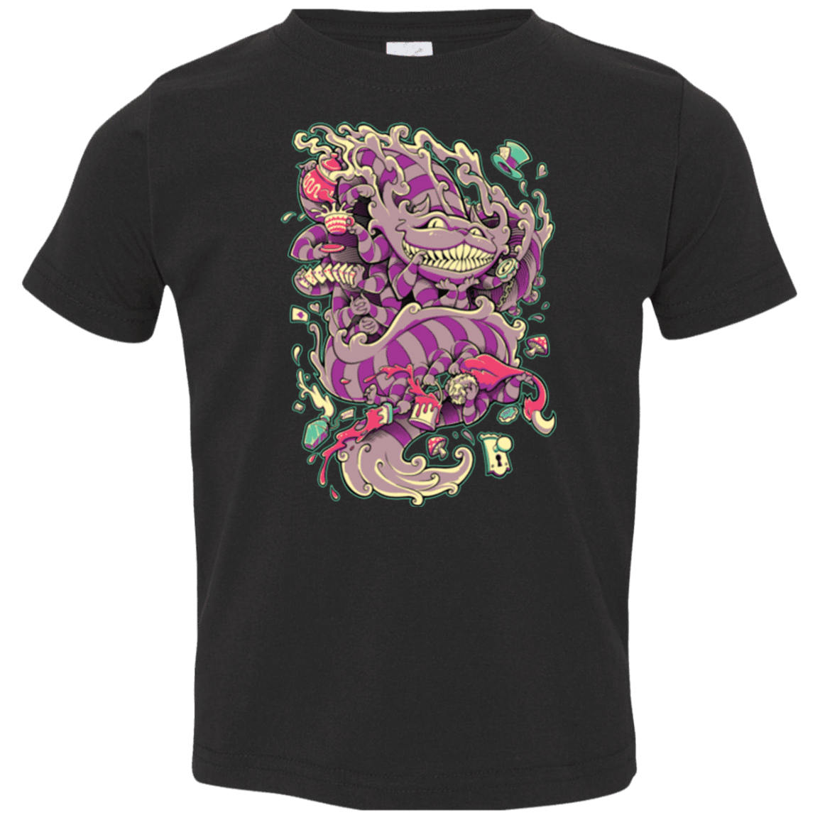 T-Shirts Black / 2T Cheshire Dragon Toddler Premium T-Shirt