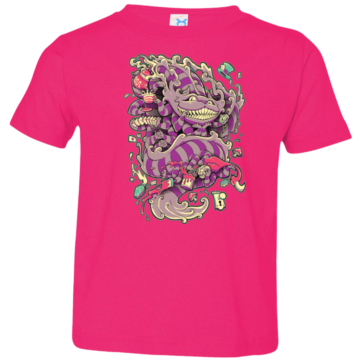 T-Shirts Hot Pink / 2T Cheshire Dragon Toddler Premium T-Shirt