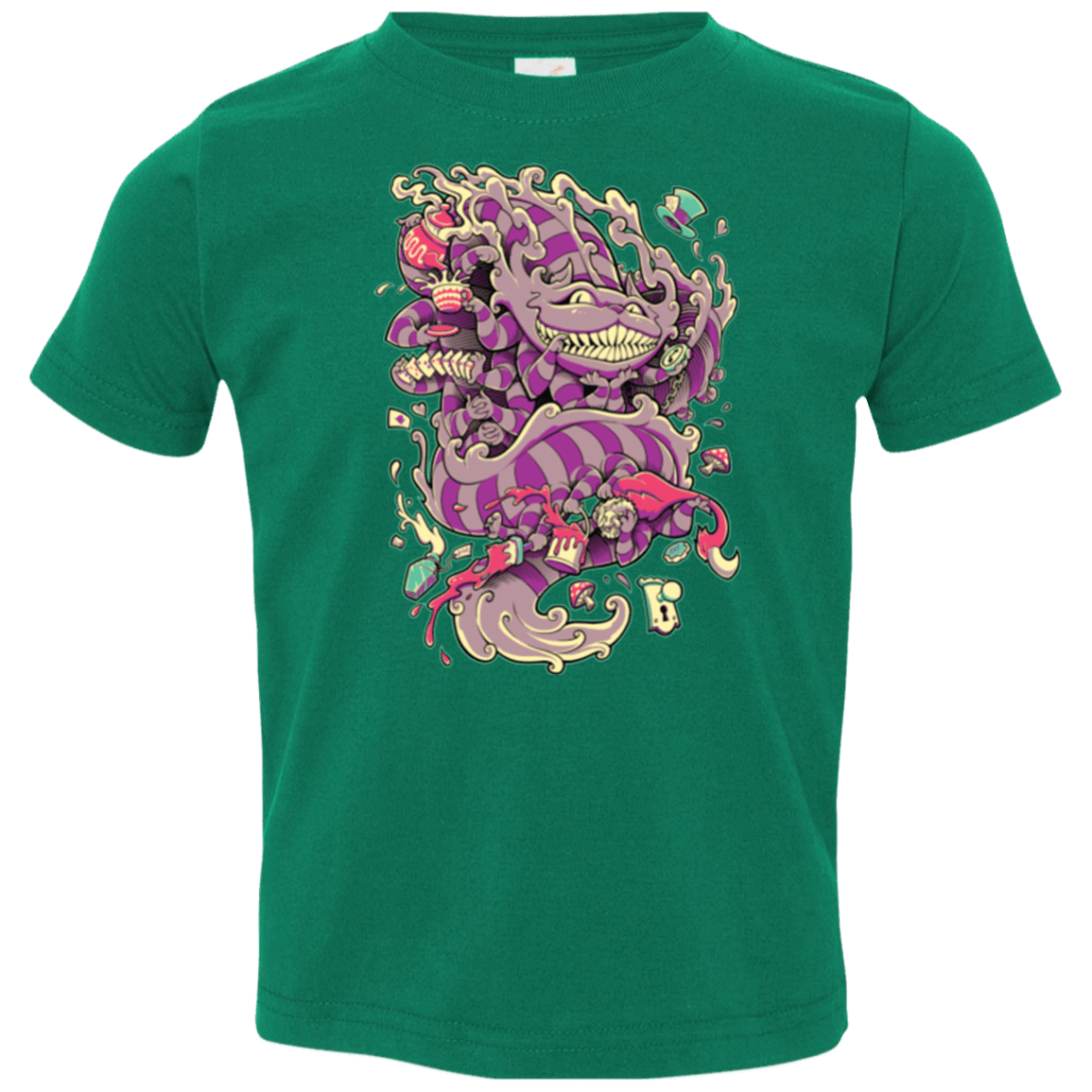 T-Shirts Kelly / 2T Cheshire Dragon Toddler Premium T-Shirt
