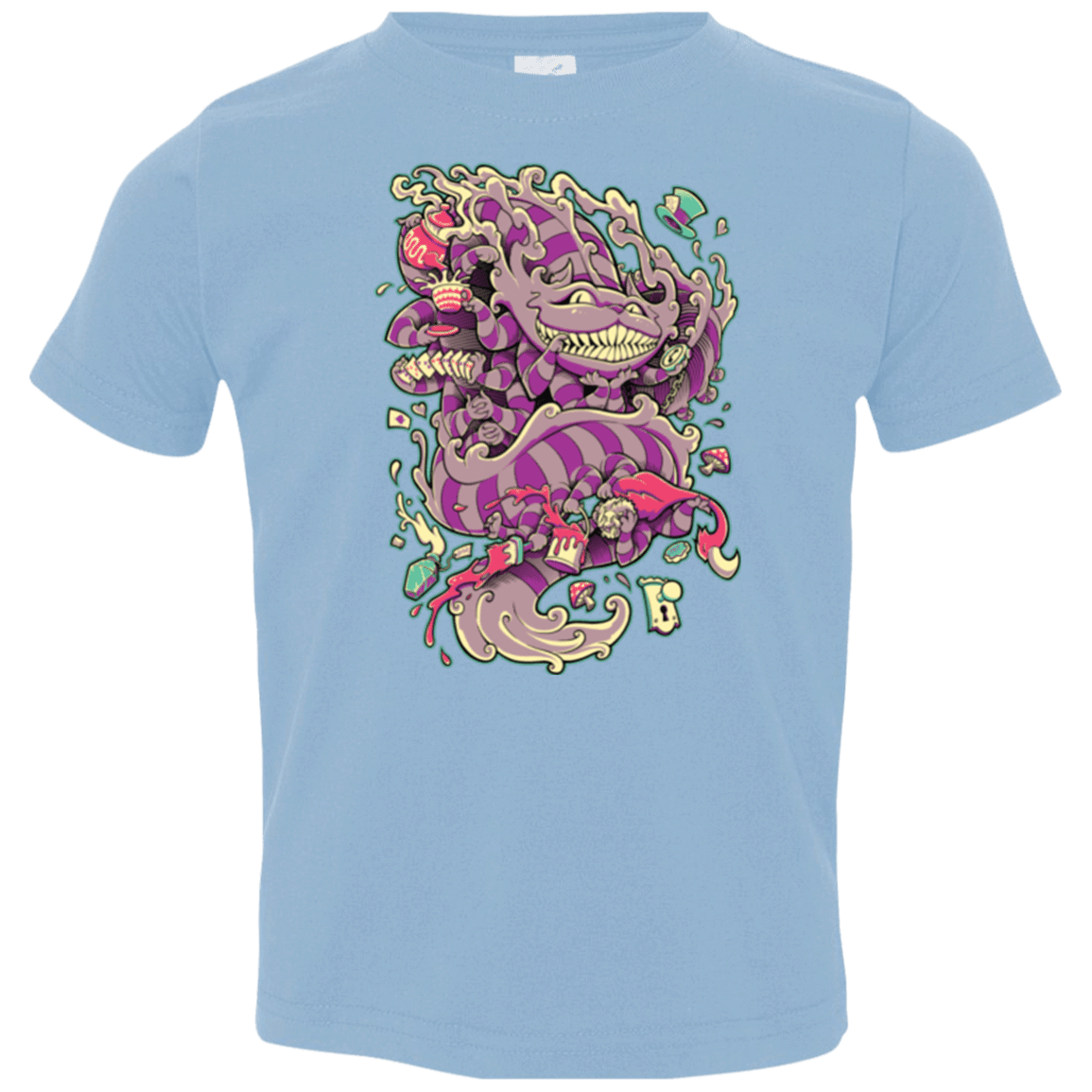 T-Shirts Light Blue / 2T Cheshire Dragon Toddler Premium T-Shirt