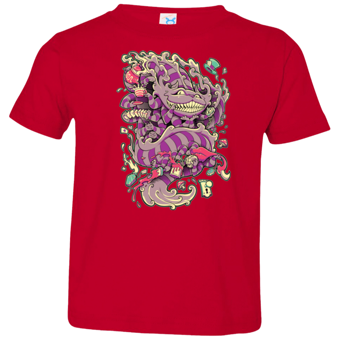 T-Shirts Red / 2T Cheshire Dragon Toddler Premium T-Shirt