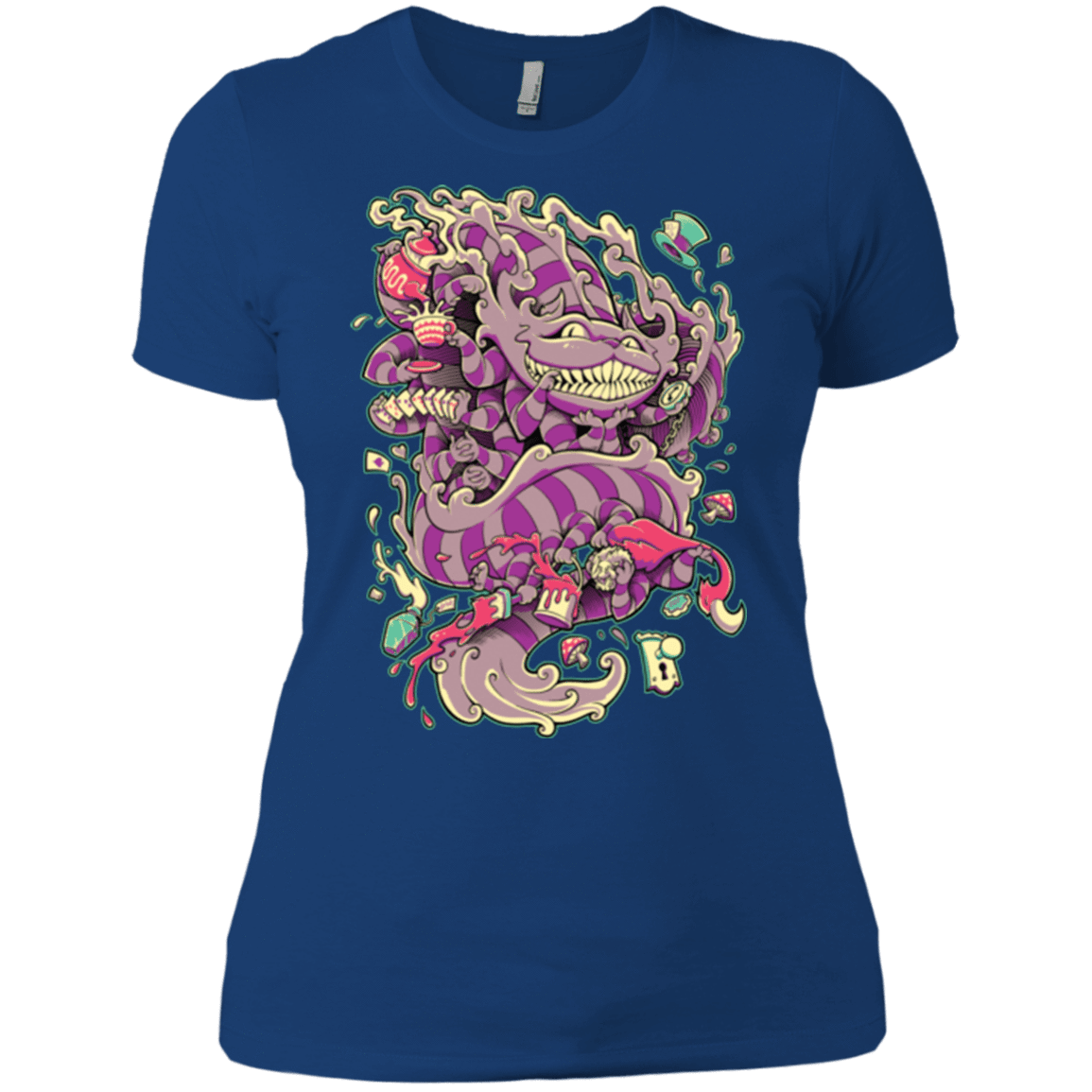 T-Shirts Royal / X-Small Cheshire Dragon Women's Premium T-Shirt