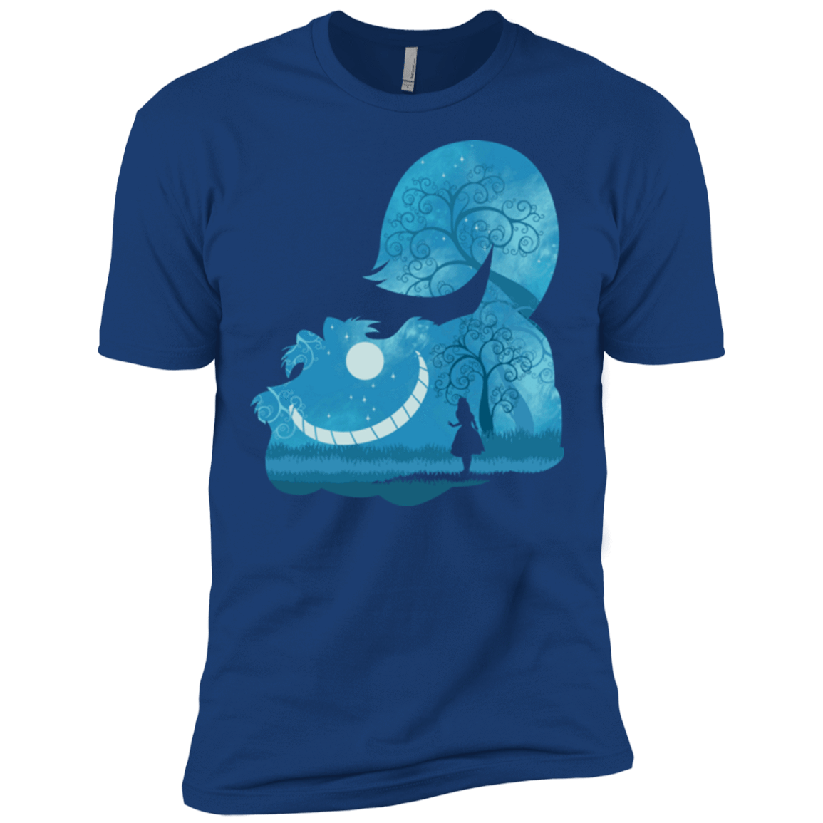 T-Shirts Royal / X-Small Cheshire Portrait Men's Premium T-Shirt