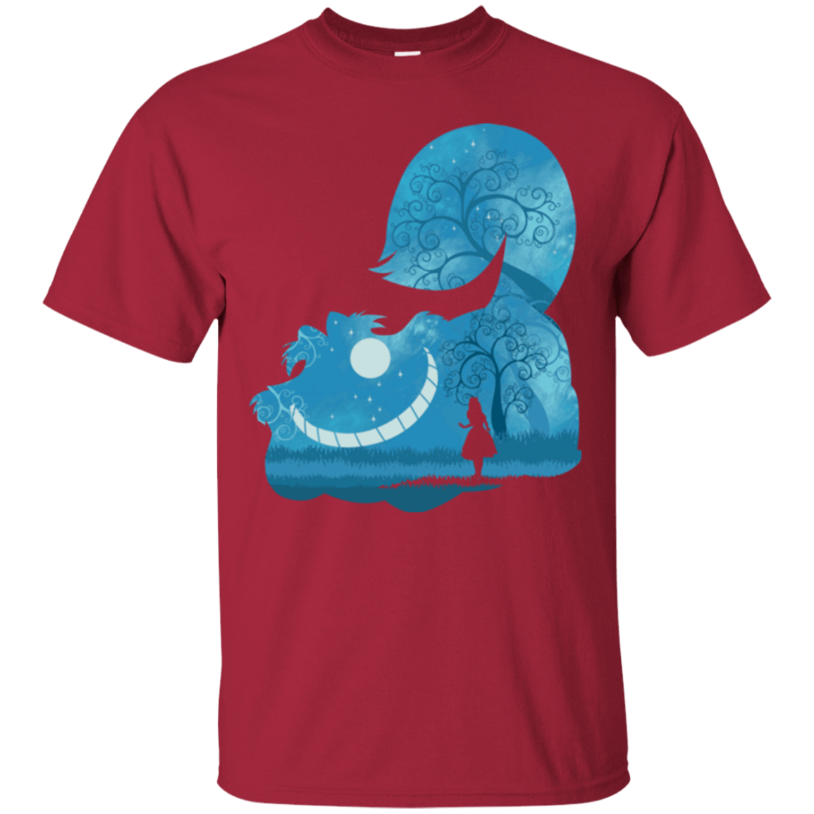 T-Shirts Cardinal / S Cheshire Portrait T-Shirt