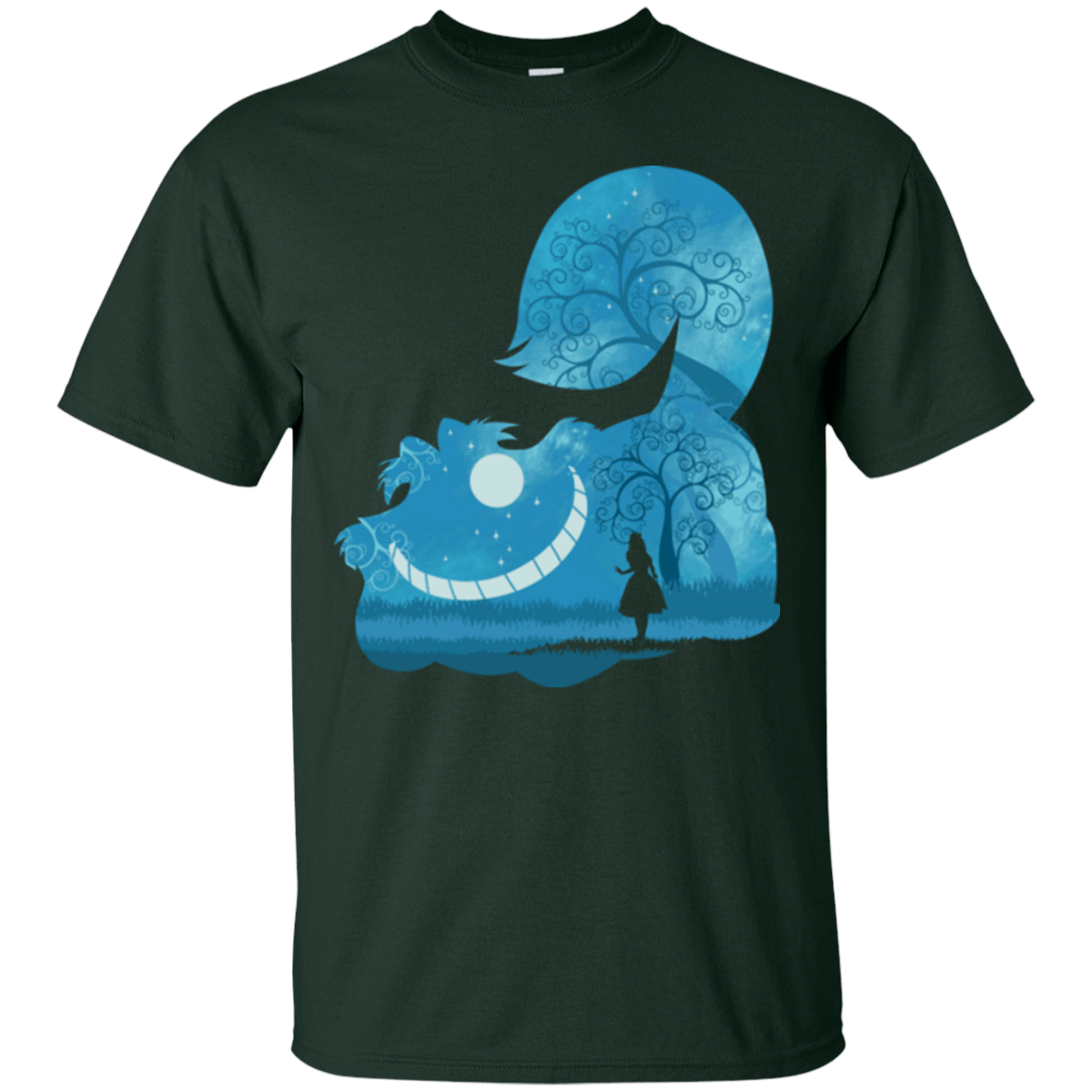 T-Shirts Forest / S Cheshire Portrait T-Shirt