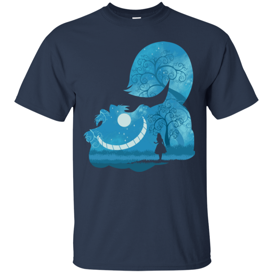 T-Shirts Navy / S Cheshire Portrait T-Shirt