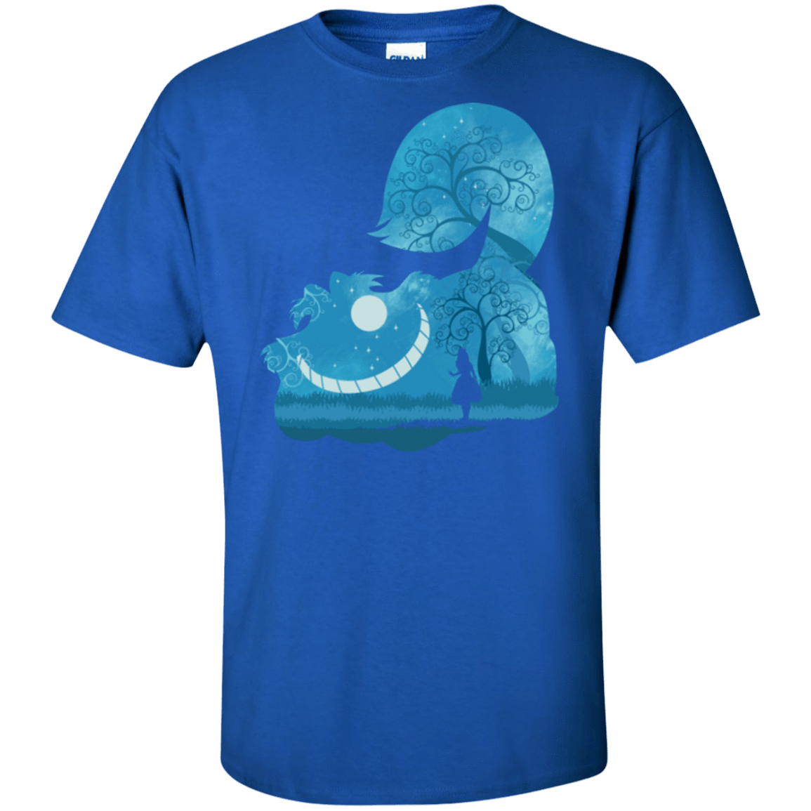 T-Shirts Royal / XLT Cheshire Portrait Tall T-Shirt