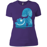 T-Shirts Purple Rush/ / X-Small Cheshire Portrait Women's Premium T-Shirt