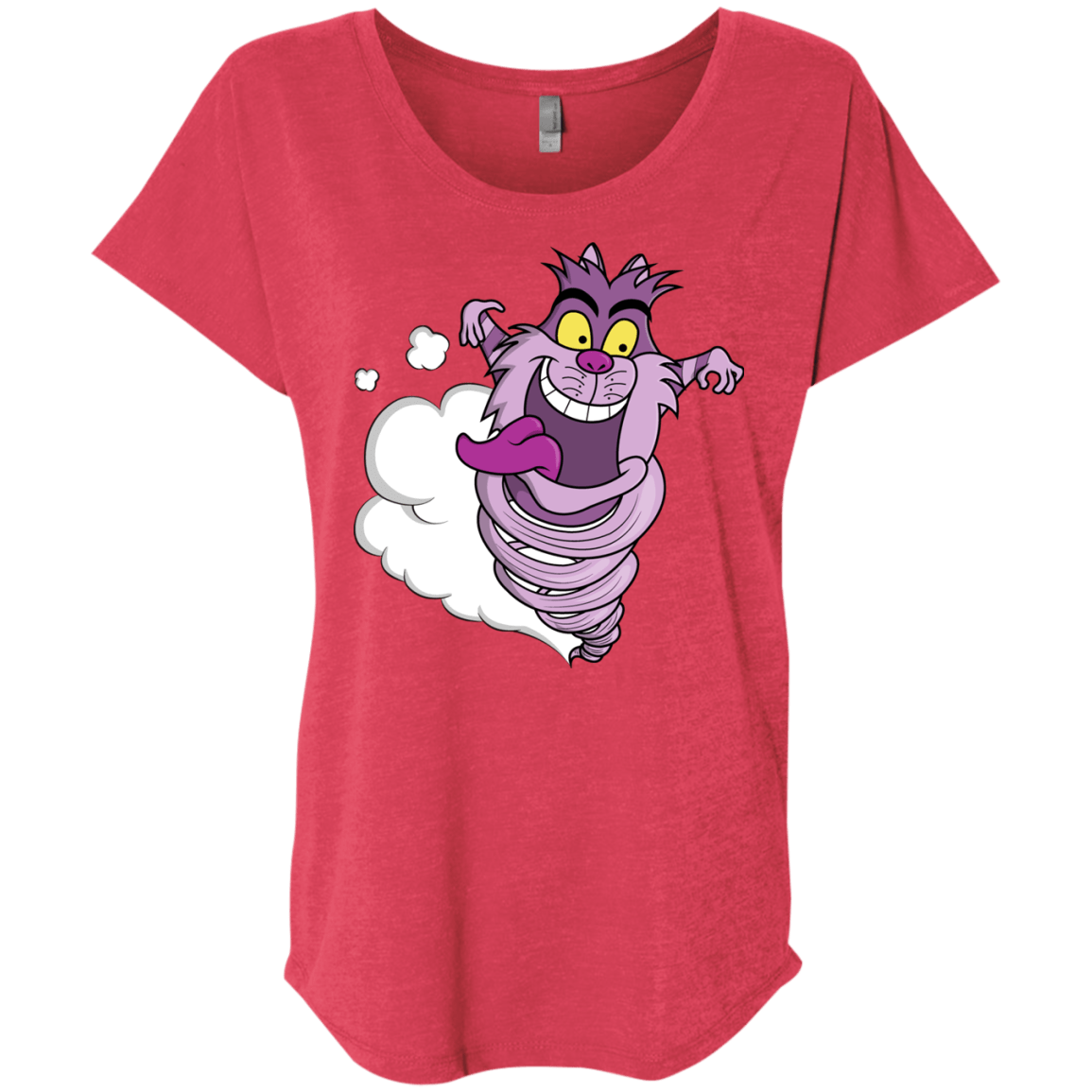 T-Shirts Vintage Red / X-Small CHESMANIA Triblend Dolman Sleeve