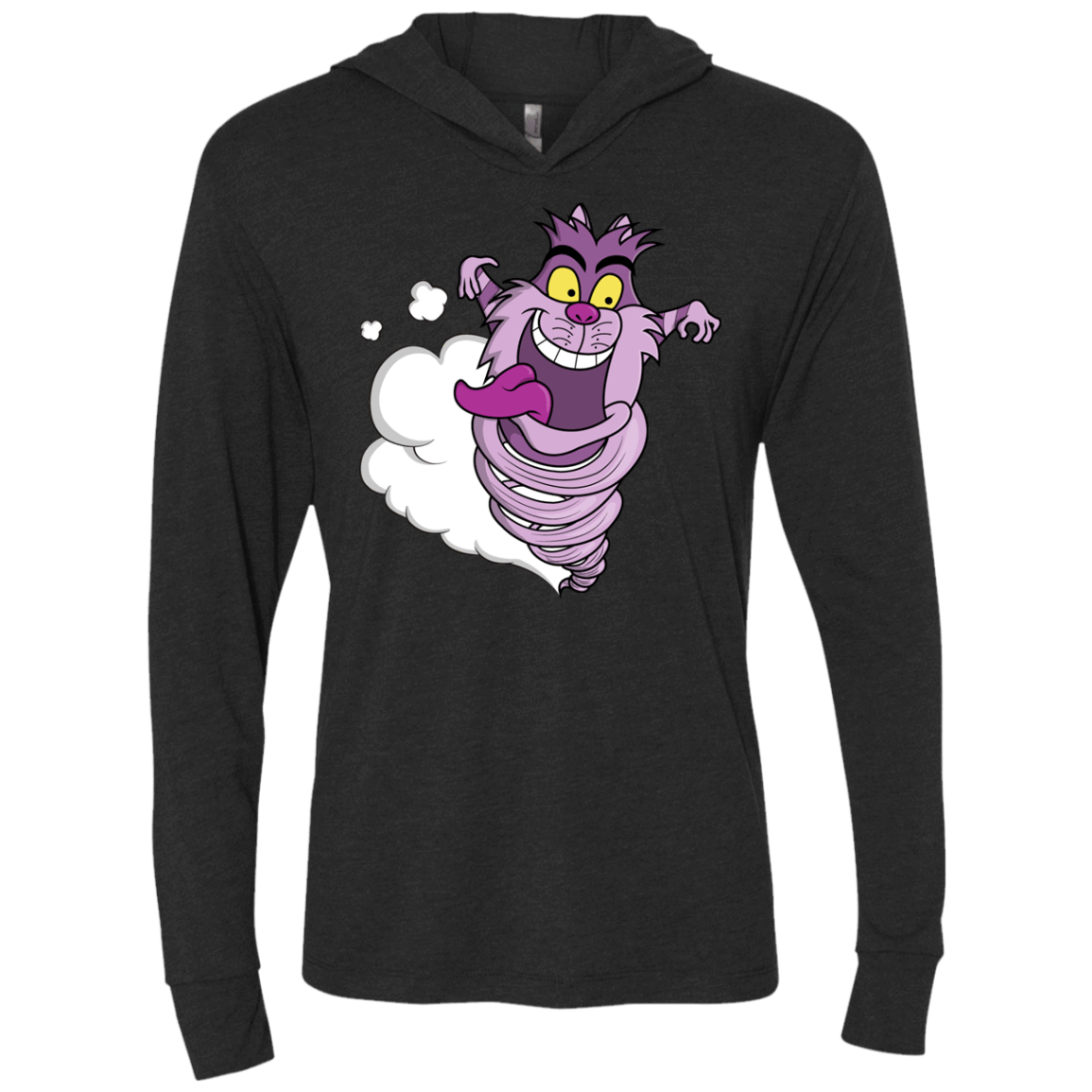 T-Shirts Vintage Black / X-Small CHESMANIA Triblend Long Sleeve Hoodie Tee