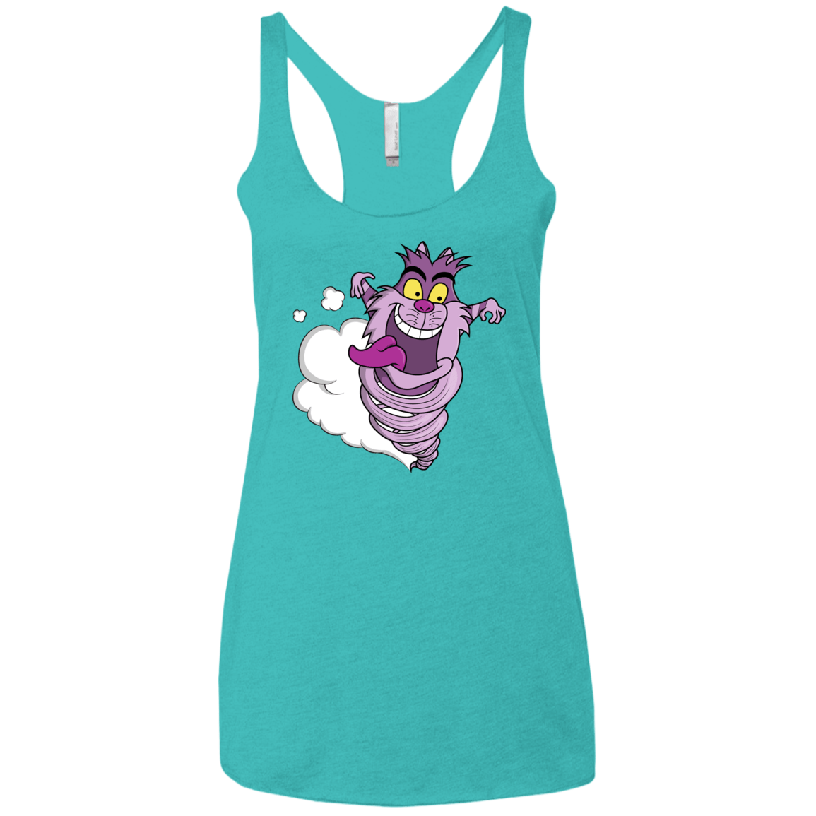 T-Shirts Tahiti Blue / X-Small CHESMANIA Women's Triblend Racerback Tank