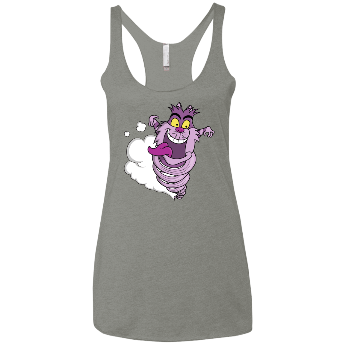T-Shirts Venetian Grey / X-Small CHESMANIA Women's Triblend Racerback Tank