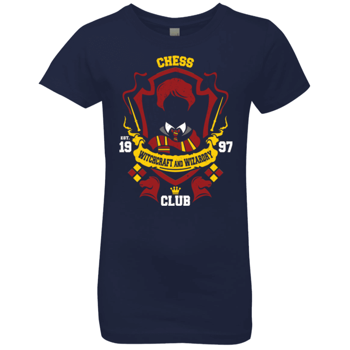 T-Shirts Midnight Navy / YXS Chess Club Girls Premium T-Shirt