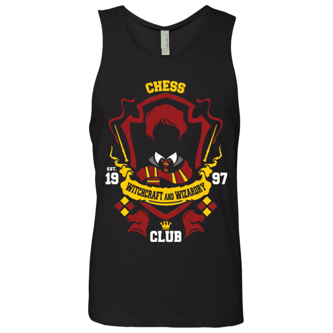 T-Shirts Black / Small Chess Club Men's Premium Tank Top