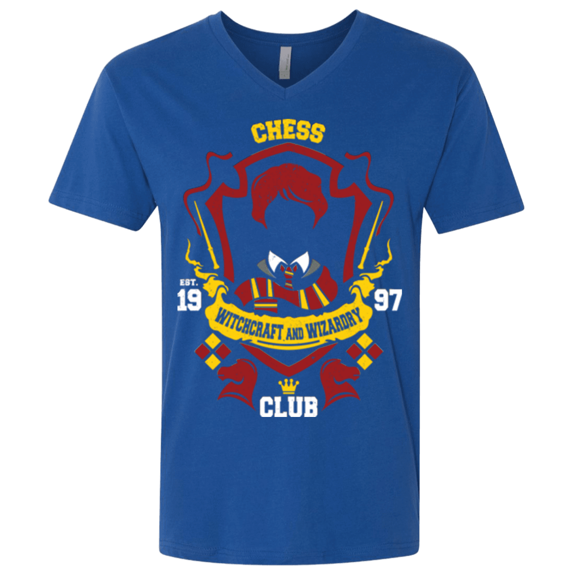 T-Shirts Royal / X-Small Chess Club Men's Premium V-Neck