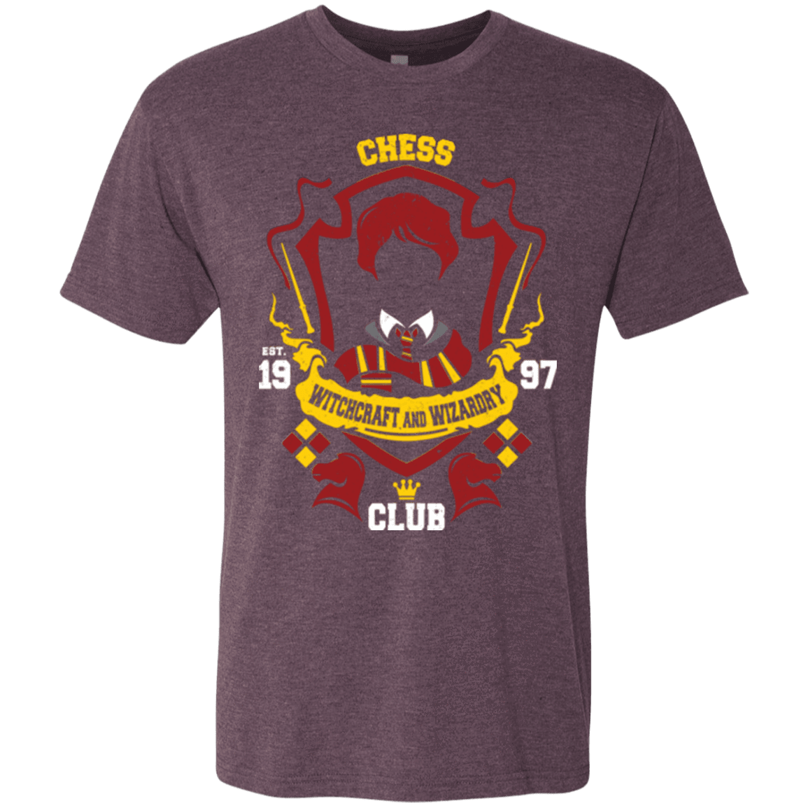 T-Shirts Vintage Purple / Small Chess Club Men's Triblend T-Shirt