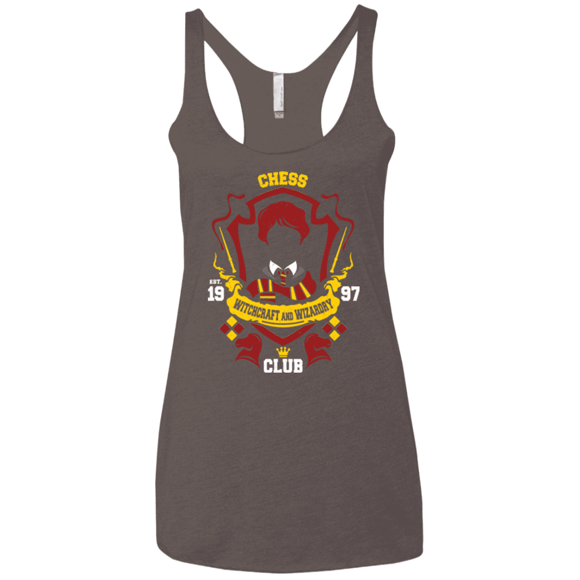 T-Shirts Macchiato / X-Small Chess Club Women's Triblend Racerback Tank