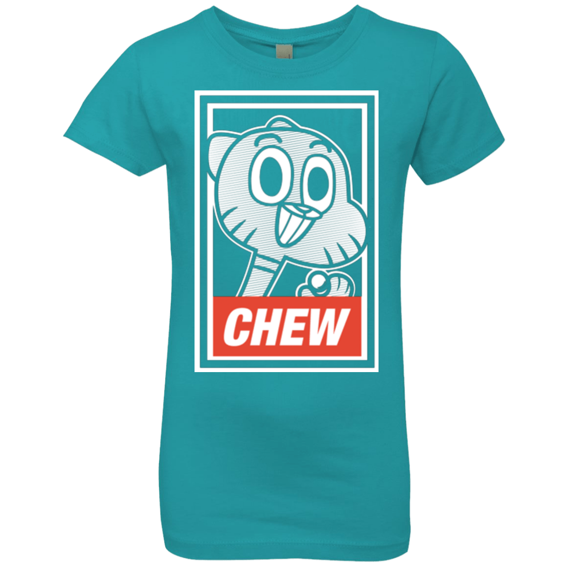 T-Shirts Tahiti Blue / YXS CHEW Girls Premium T-Shirt
