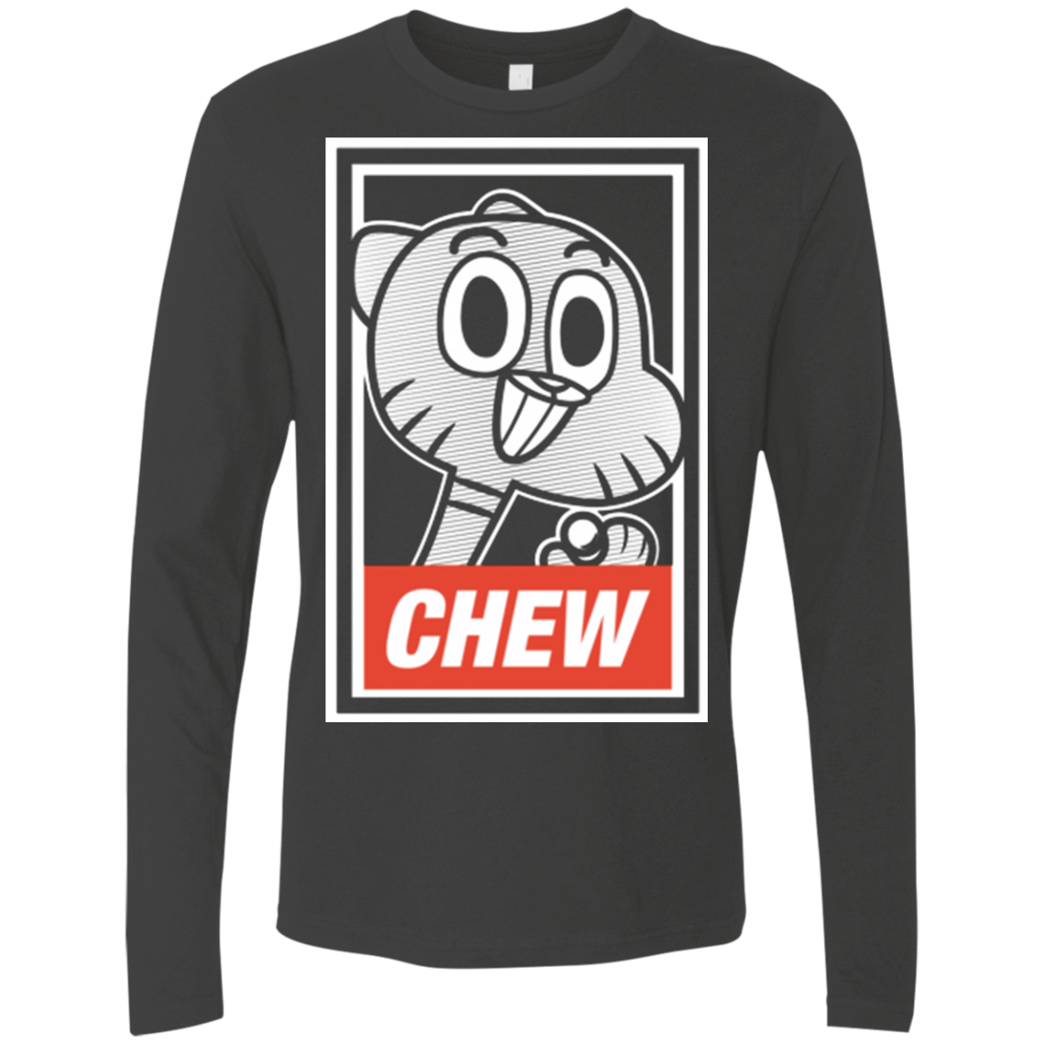 T-Shirts Heavy Metal / Small CHEW Men's Premium Long Sleeve