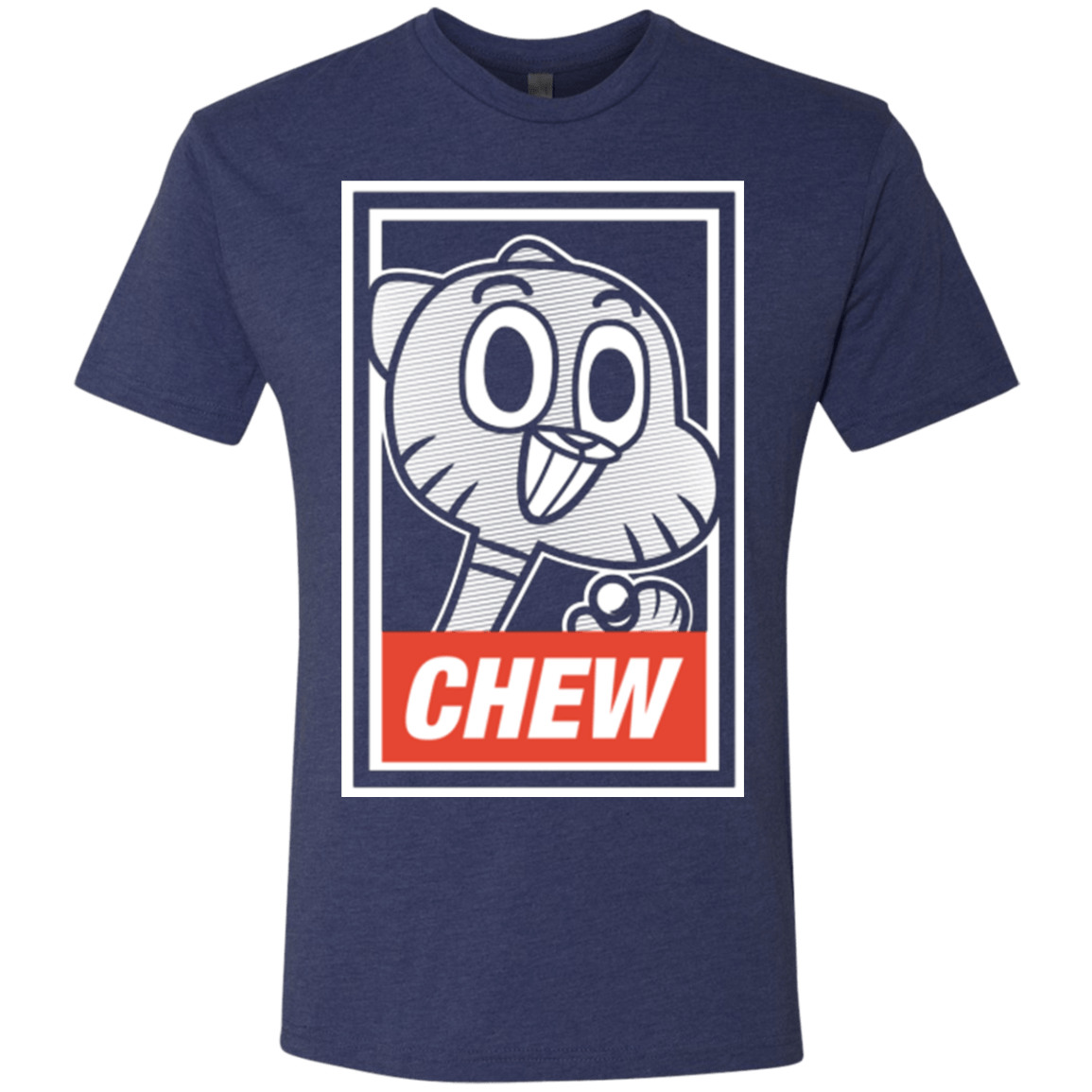 T-Shirts Vintage Navy / Small CHEW Men's Triblend T-Shirt