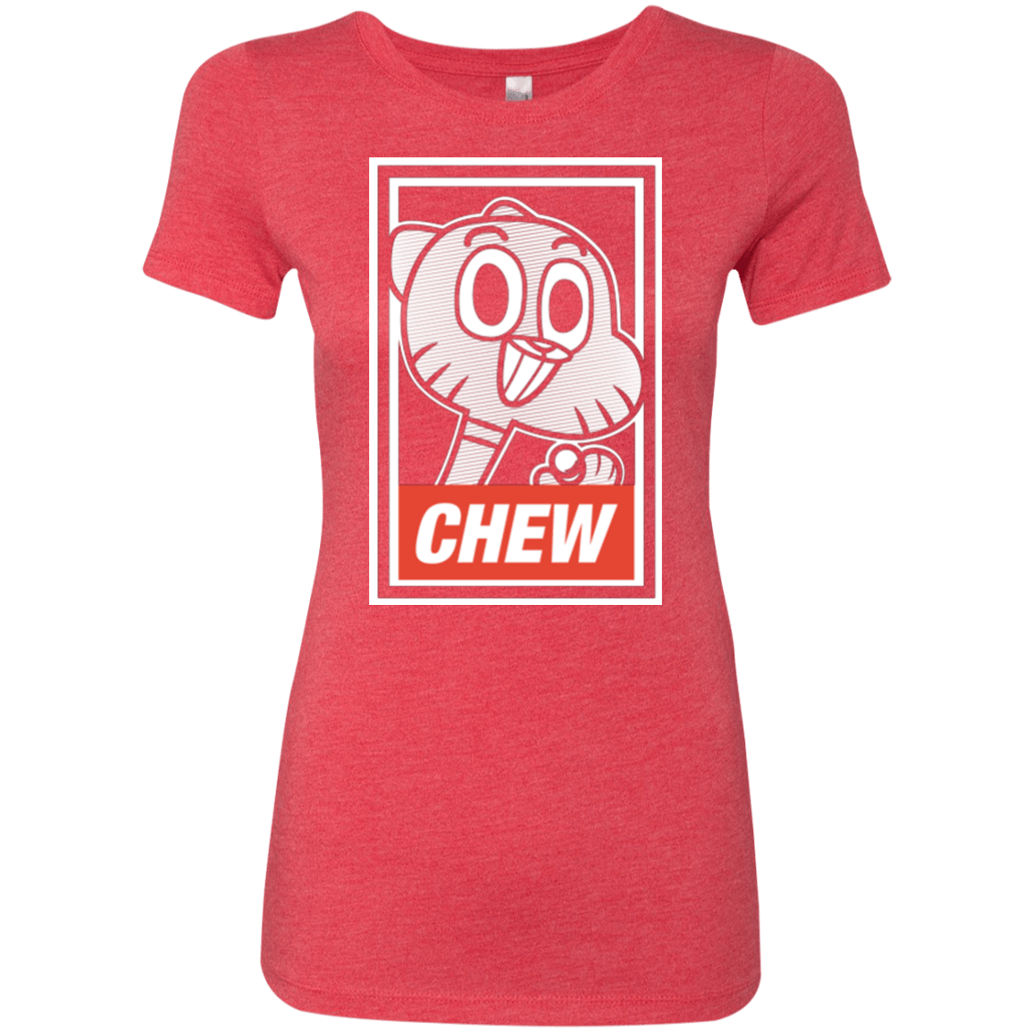 T-Shirts Vintage Red / Small CHEW Women's Triblend T-Shirt