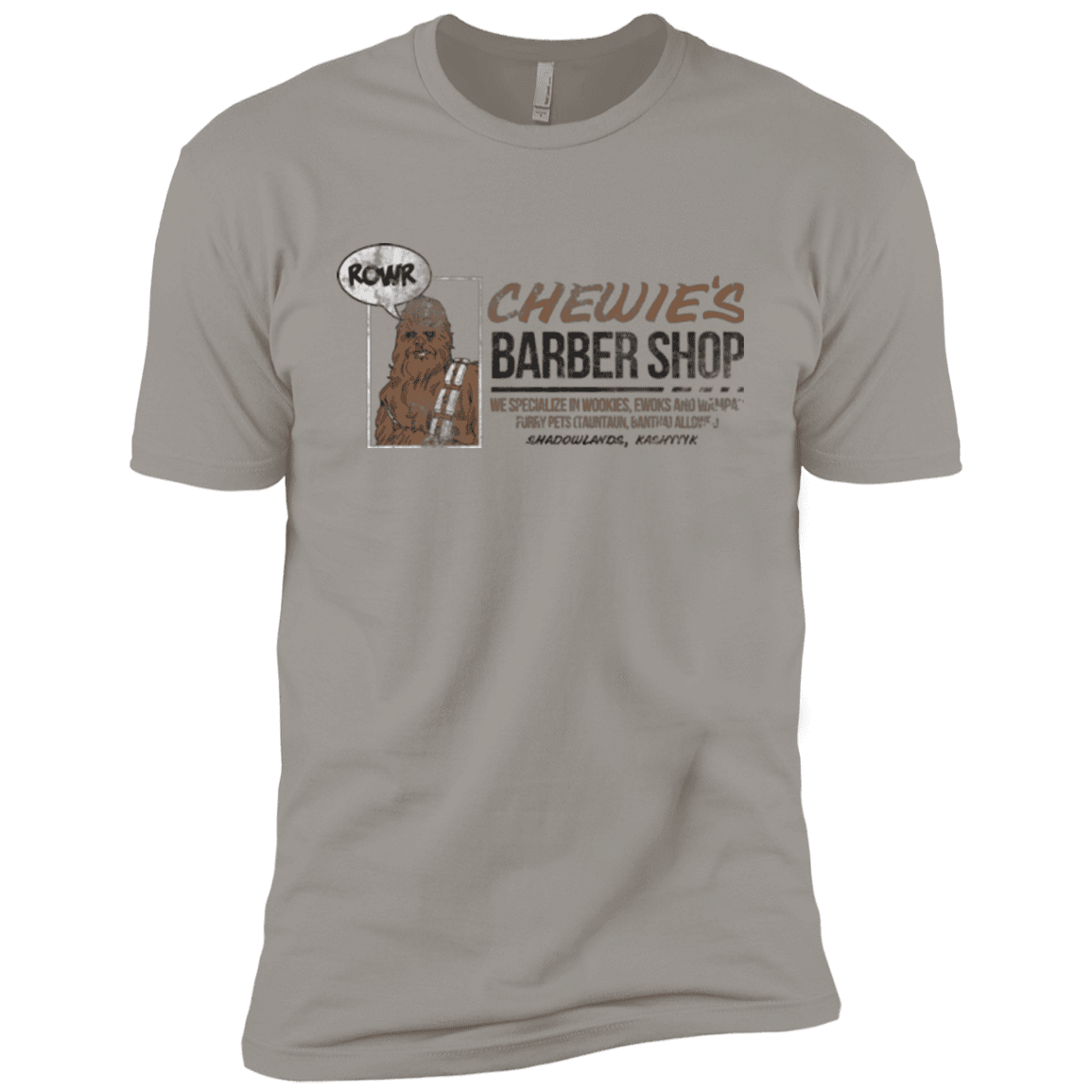 T-Shirts Light Grey / YXS Chewie's Barber Shop Boys Premium T-Shirt