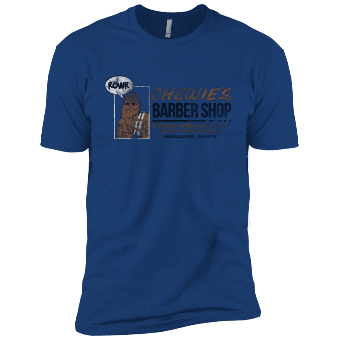 T-Shirts Royal / YXS Chewie's Barber Shop Boys Premium T-Shirt