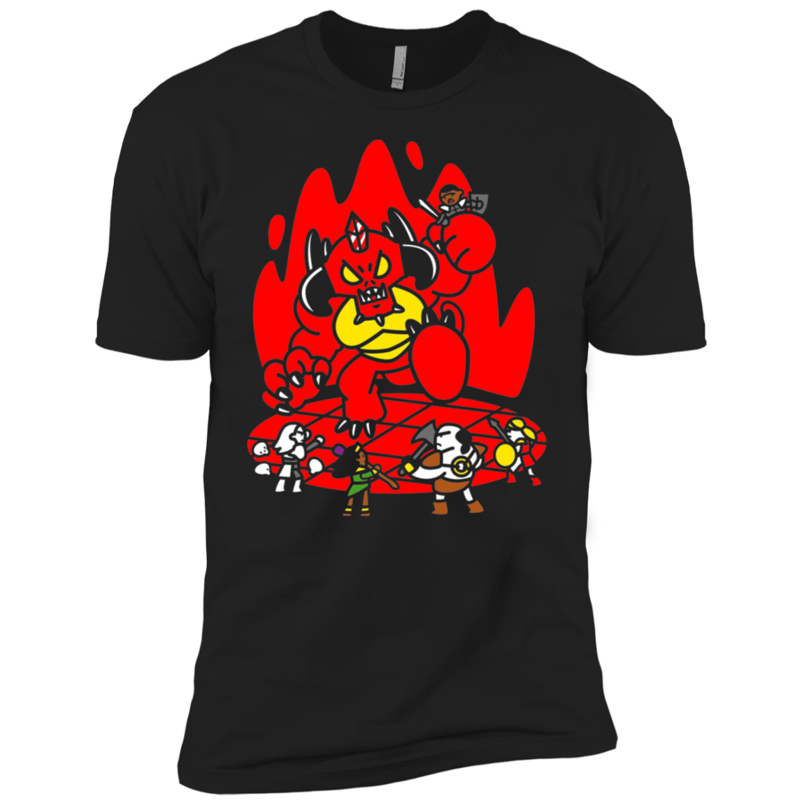 T-Shirts Black / YXS Chibi Battle Diablo Boys Premium T-Shirt