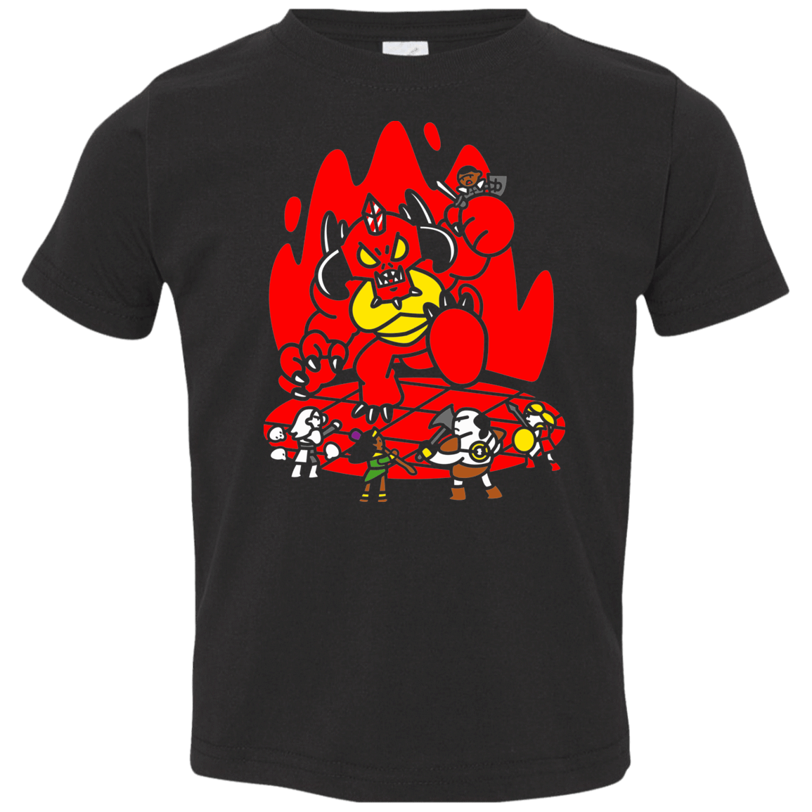 T-Shirts Black / 2T Chibi Battle Diablo Toddler Premium T-Shirt