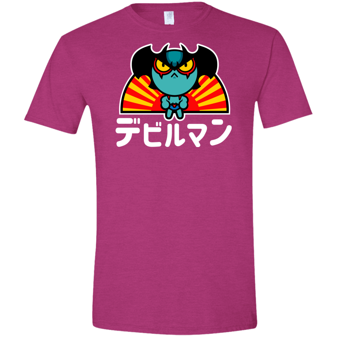 T-Shirts Antique Heliconia / S ChibiDebiruman Men's Semi-Fitted Softstyle