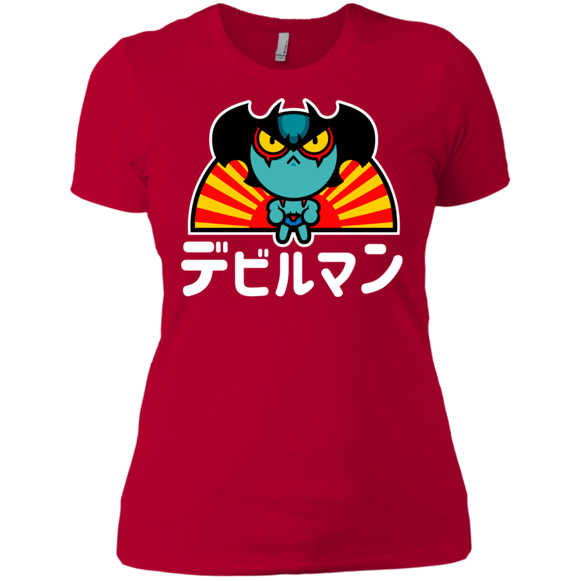 T-Shirts Red / X-Small ChibiDebiruman Women's Premium T-Shirt