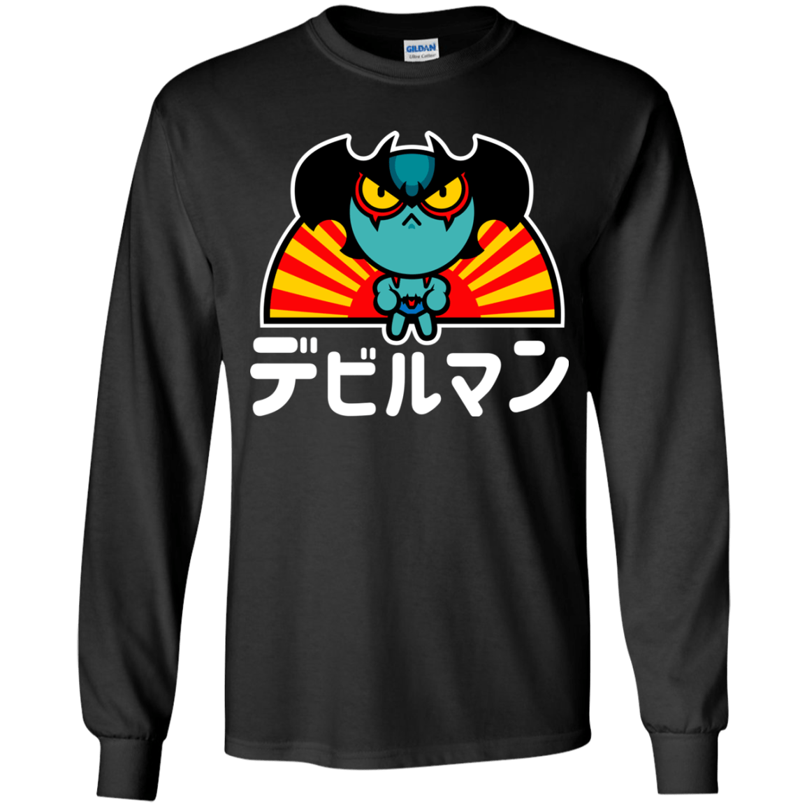 T-Shirts Black / YS ChibiDebiruman Youth Long Sleeve T-Shirt