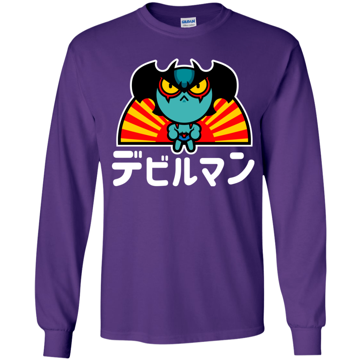 T-Shirts Purple / YS ChibiDebiruman Youth Long Sleeve T-Shirt