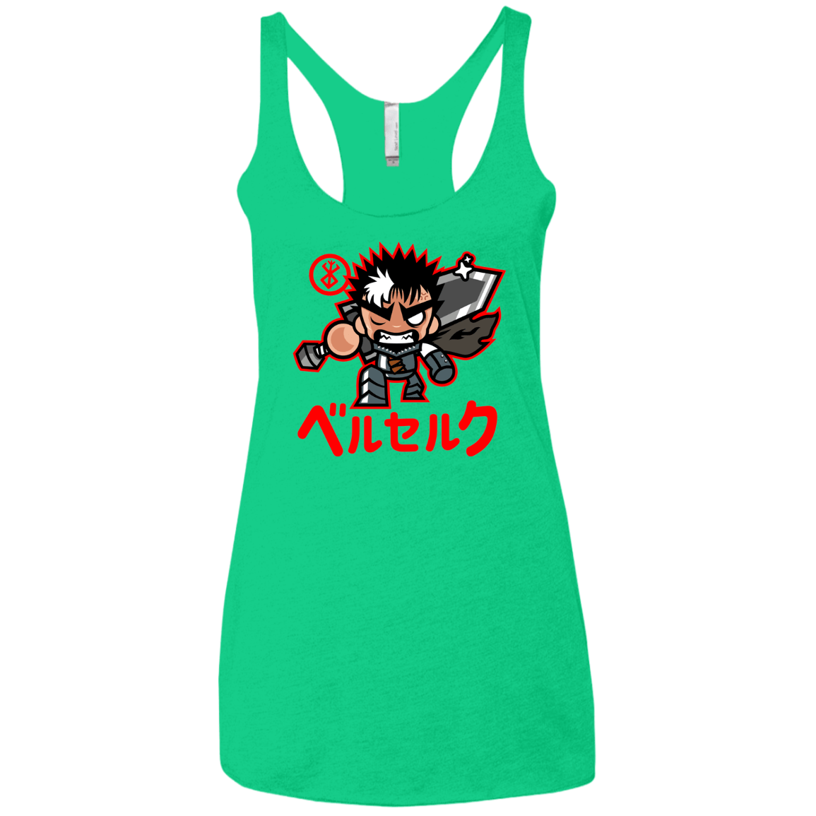 T-Shirts Envy / X-Small ChibiGuts Women's Triblend Racerback Tank