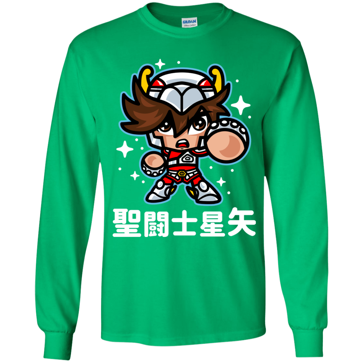 T-Shirts Irish Green / YS ChibiPegasus Youth Long Sleeve T-Shirt