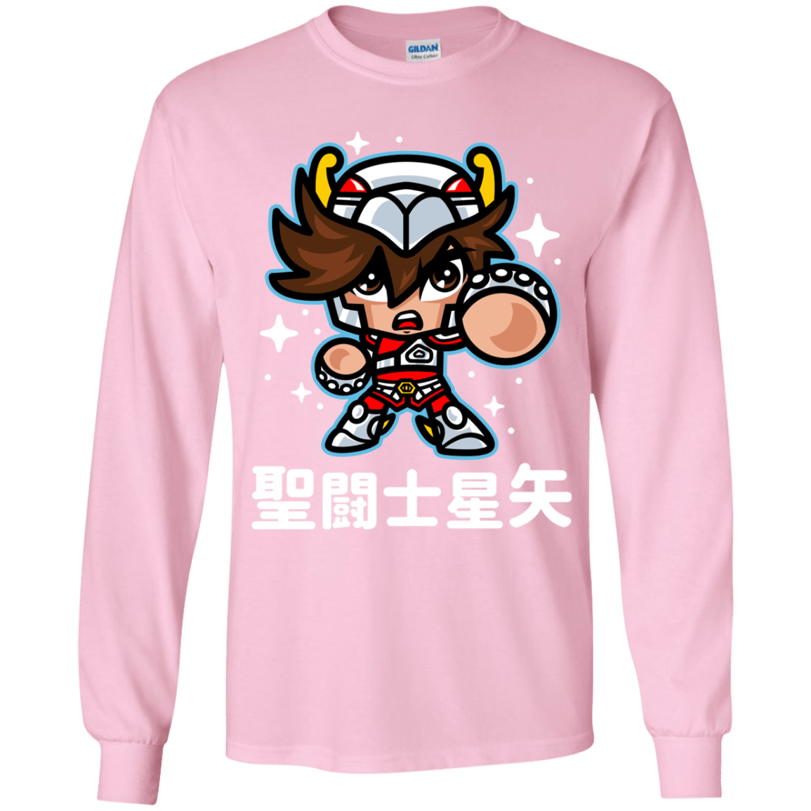T-Shirts Light Pink / YS ChibiPegasus Youth Long Sleeve T-Shirt