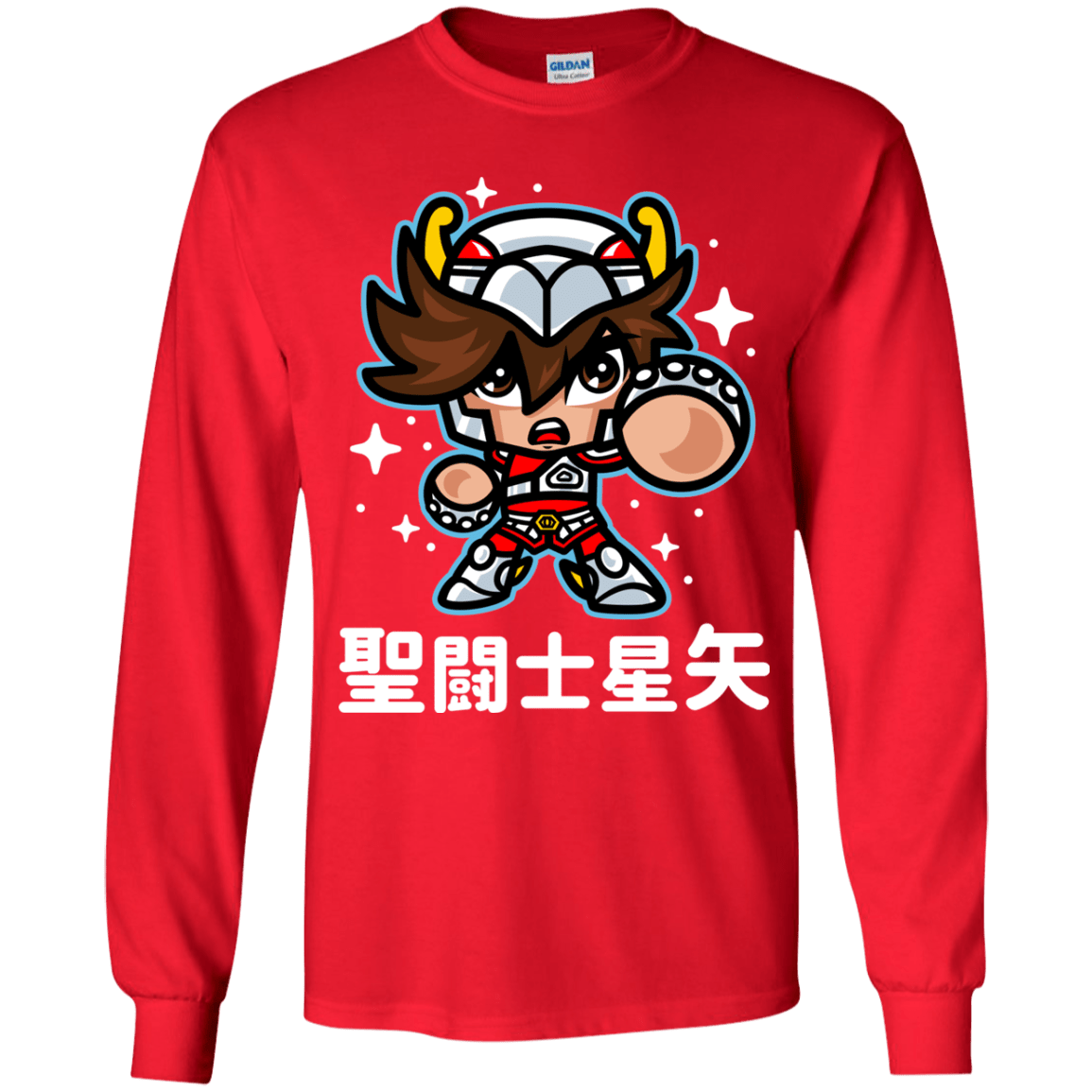 T-Shirts Red / YS ChibiPegasus Youth Long Sleeve T-Shirt