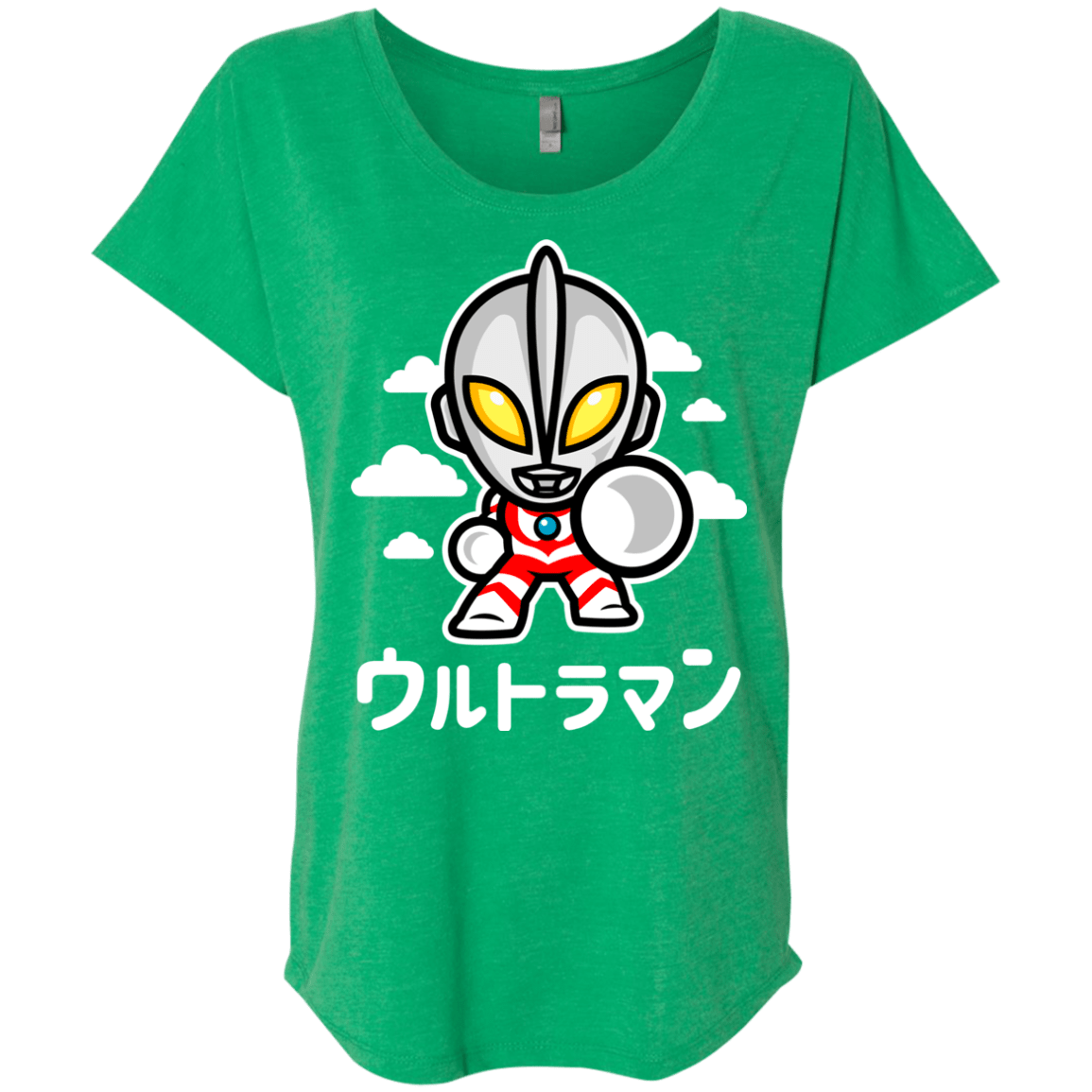 T-Shirts Envy / X-Small ChibiUltra Triblend Dolman Sleeve