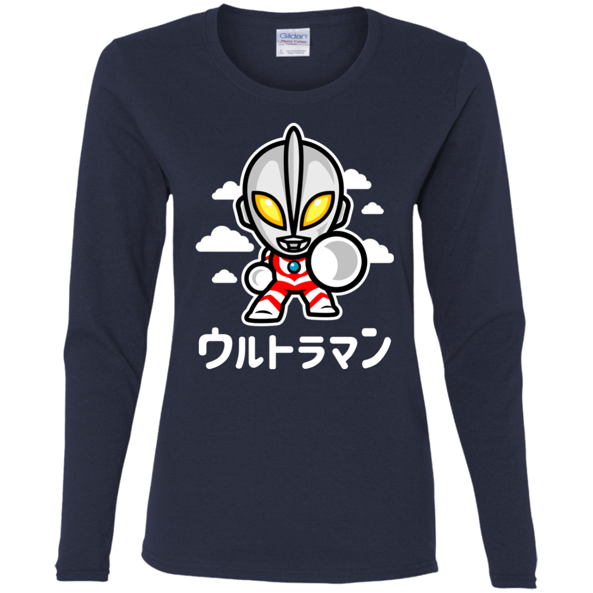 T-Shirts Navy / S ChibiUltra Women's Long Sleeve T-Shirt