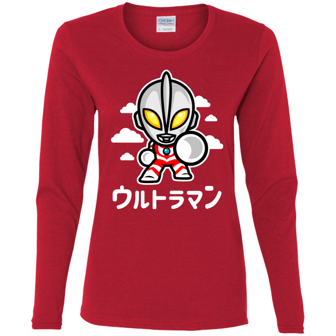 T-Shirts Red / S ChibiUltra Women's Long Sleeve T-Shirt