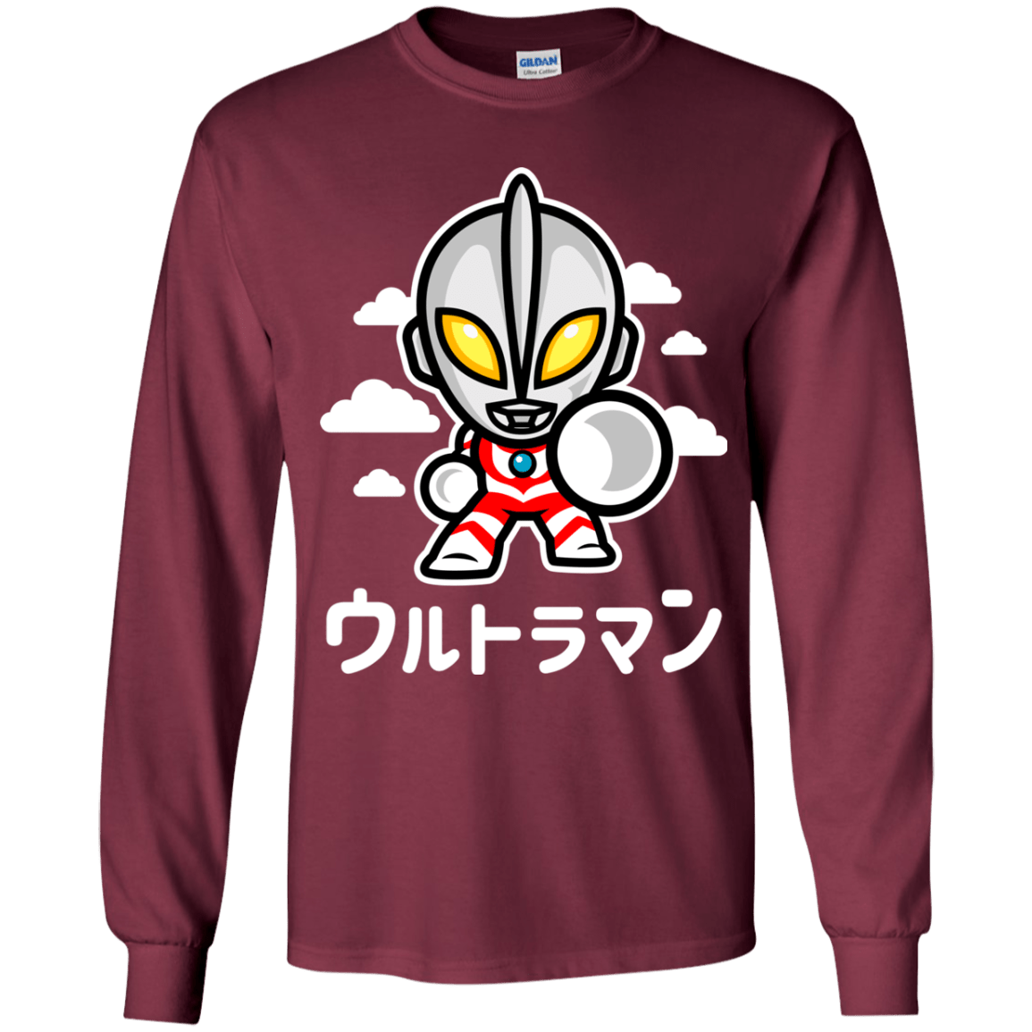 T-Shirts Maroon / YS ChibiUltra Youth Long Sleeve T-Shirt