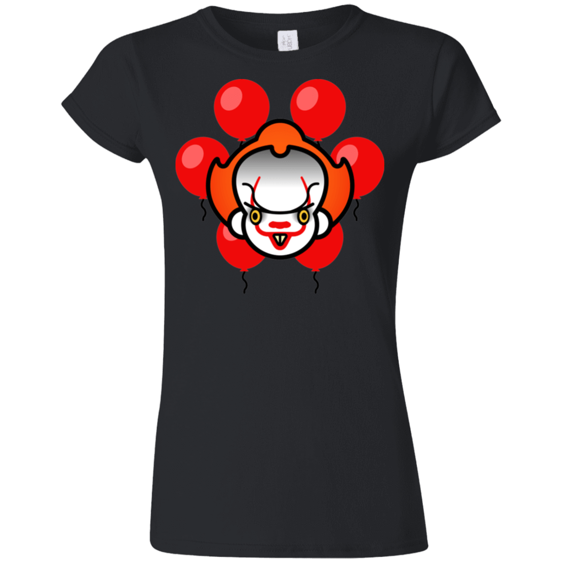 T-Shirts Black / S Chibiwise Junior Slimmer-Fit T-Shirt