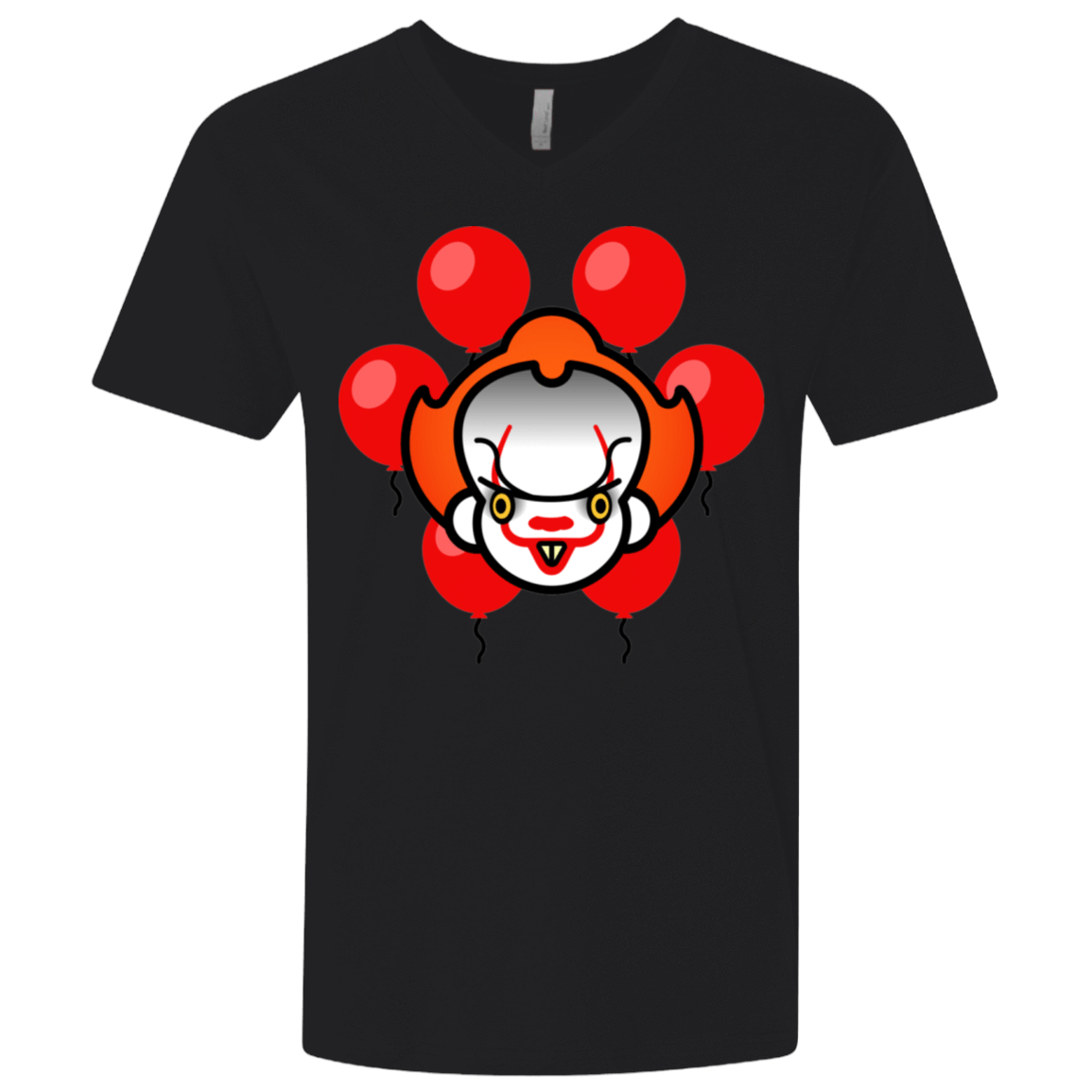 T-Shirts Black / X-Small Chibiwise Men's Premium V-Neck