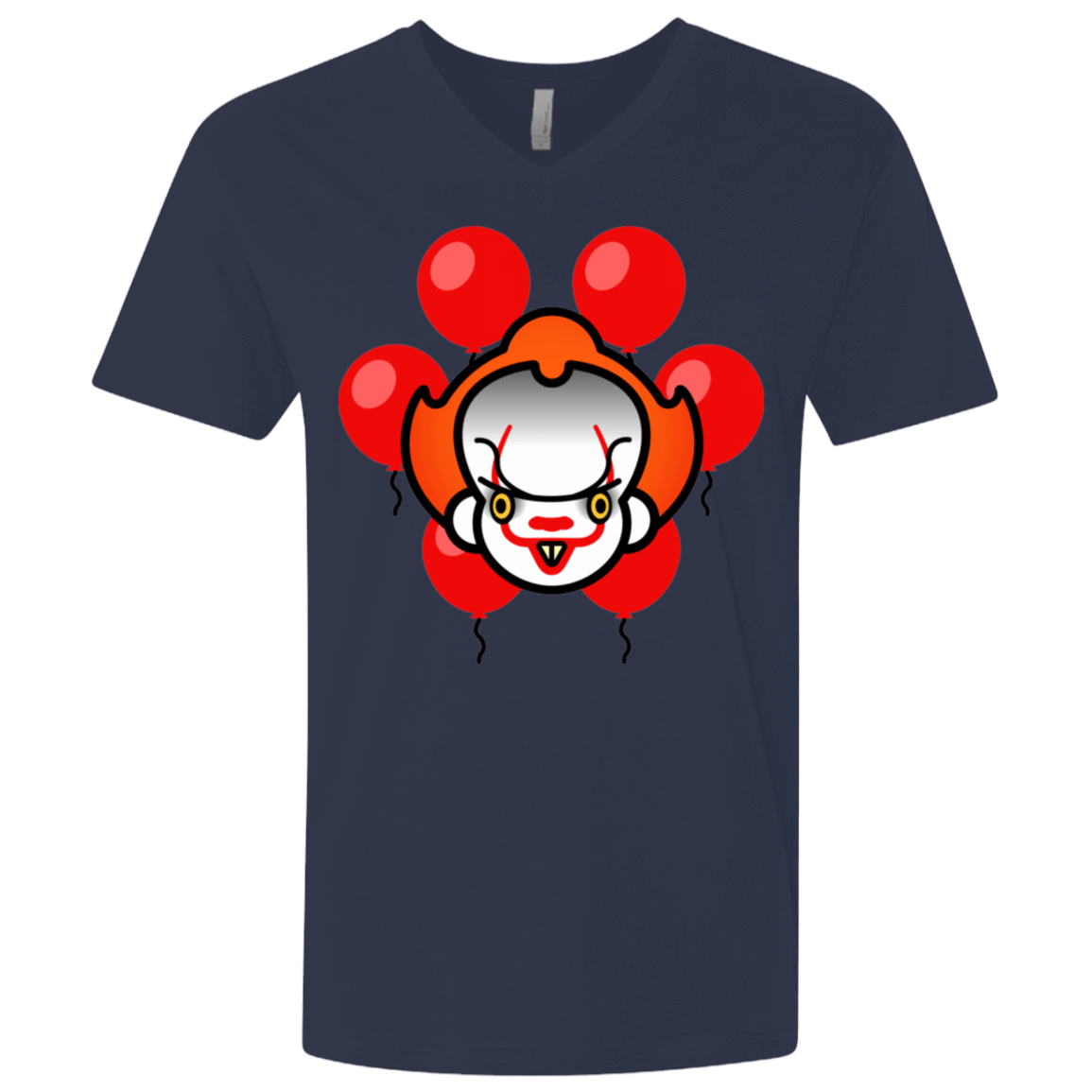 T-Shirts Midnight Navy / X-Small Chibiwise Men's Premium V-Neck