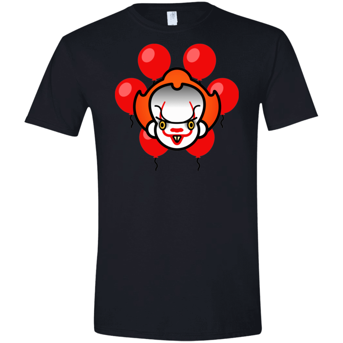 T-Shirts Black / S Chibiwise Men's Semi-Fitted Softstyle