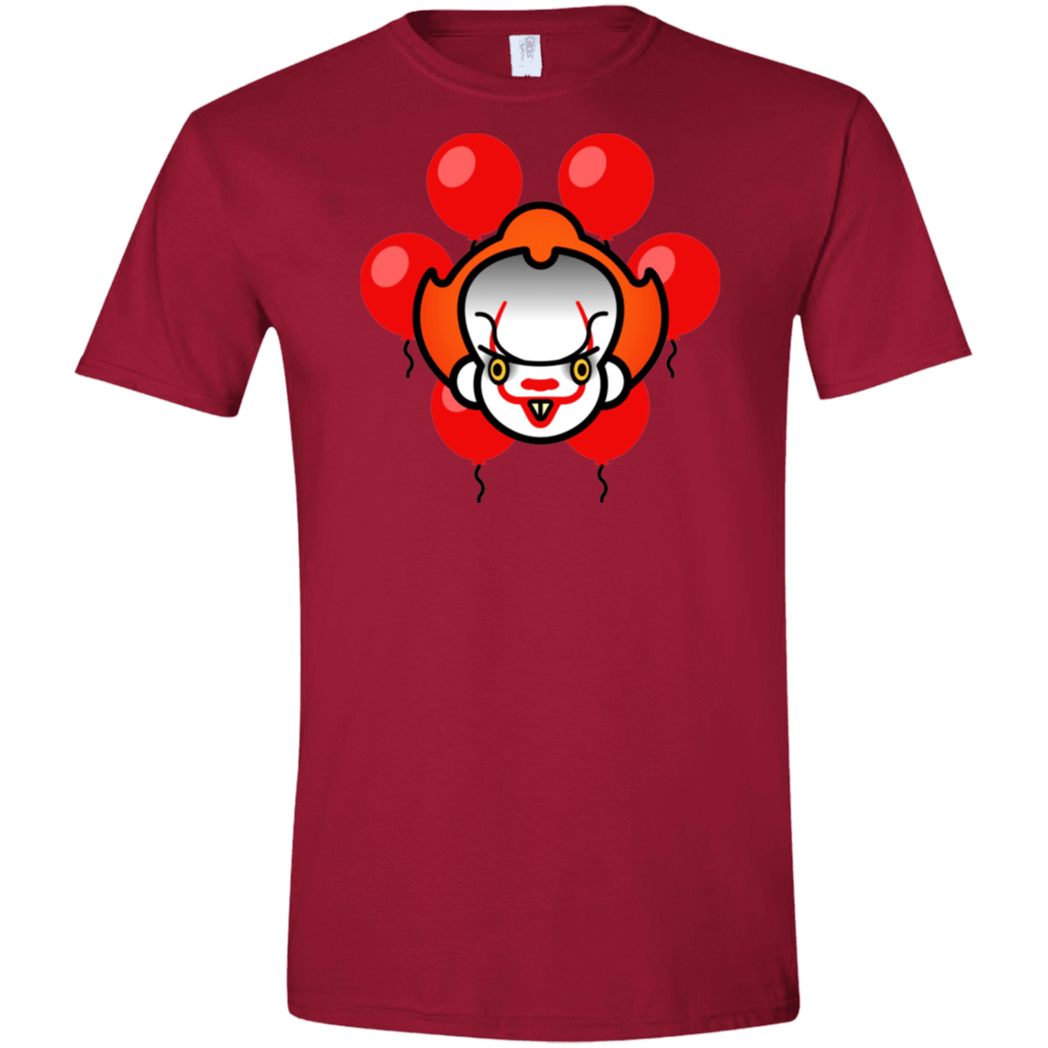 T-Shirts Cardinal Red / S Chibiwise Men's Semi-Fitted Softstyle