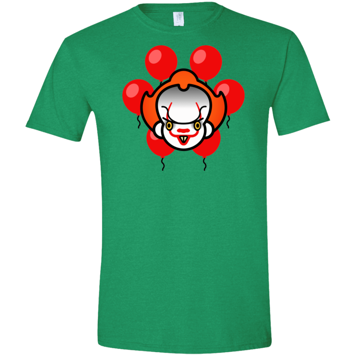 T-Shirts Heather Irish Green / S Chibiwise Men's Semi-Fitted Softstyle