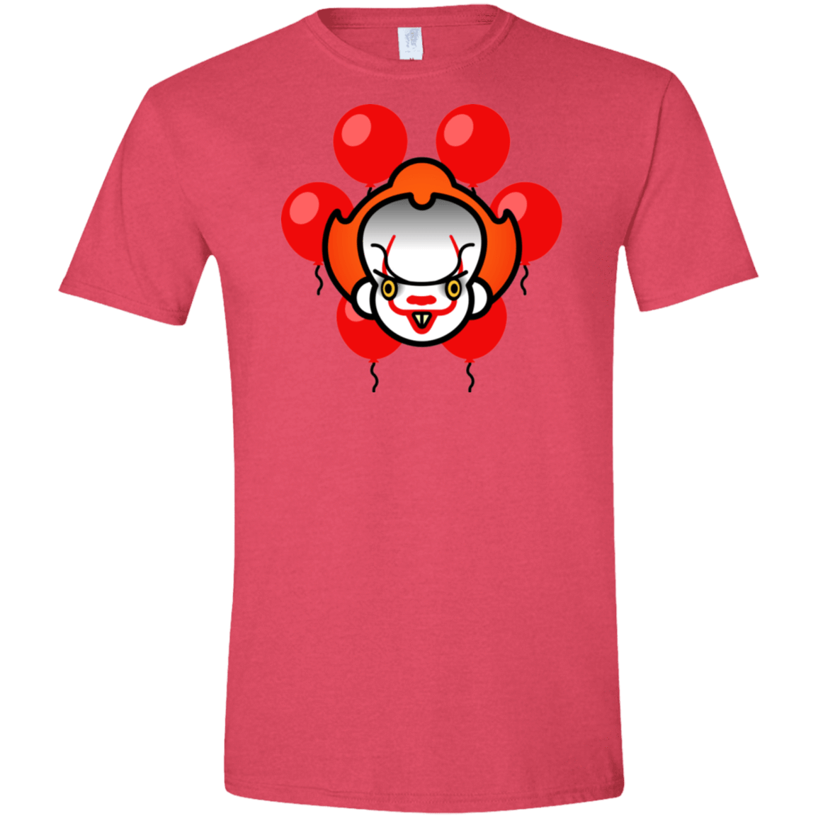 T-Shirts Heather Red / S Chibiwise Men's Semi-Fitted Softstyle