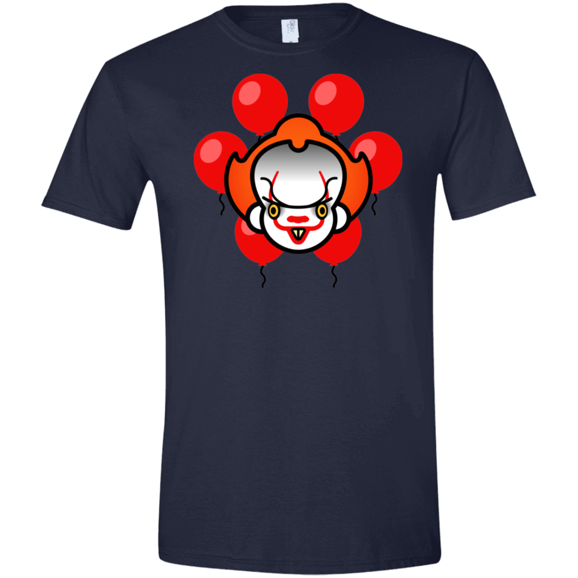 T-Shirts Navy / S Chibiwise Men's Semi-Fitted Softstyle