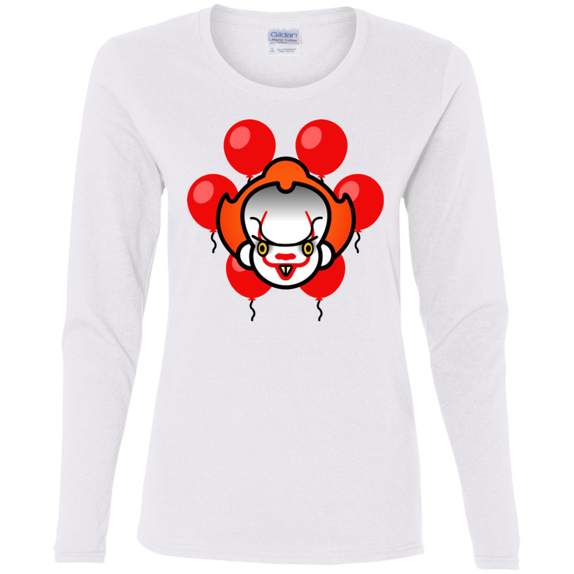 T-Shirts White / S Chibiwise Women's Long Sleeve T-Shirt
